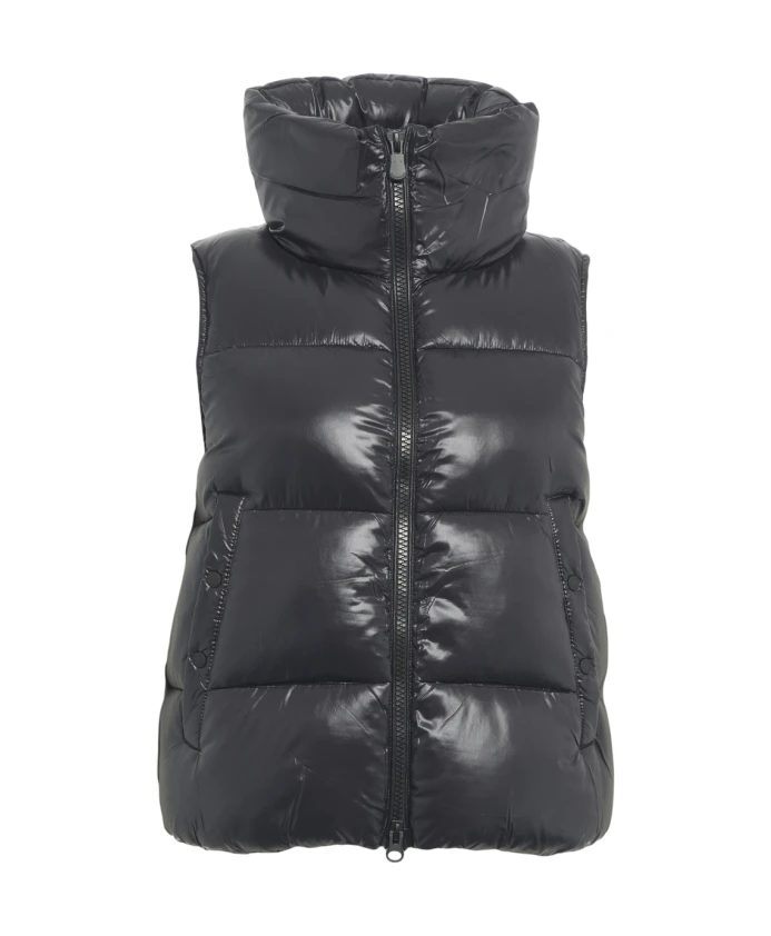 Элегантный пуховый жилет с водонепроницаемой отделкой. Save The Duck, черный
Элегантный пуховый жилет с водонепроницаемой отделкой. Save The Duck, черный