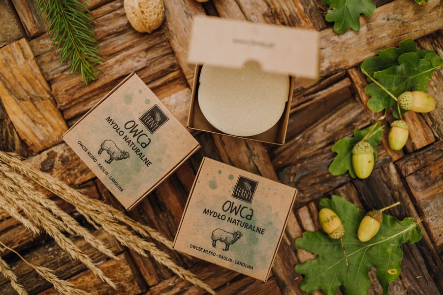 Ferny, Натуральное мыло, Овца, 90 г
Ferny, Натуральное мыло, Овца, 90 г