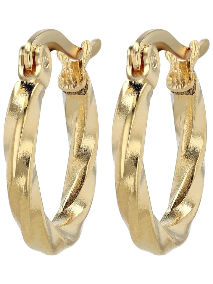 Adeliás Женские серьги - серьги-кольца из нержавеющей стали в золотом исполнении
Adeliás Женские серьги - серьги-кольца из нержавеющей стали в золотом исполнении