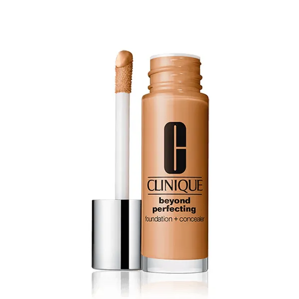 Стойкая база под макияж и консилер Beyond Perfecting Foundation Concealer Clinique, цвет sand
Стойкая база под макияж и консилер Beyond Perfecting Foundation Concealer Clinique, цвет sand