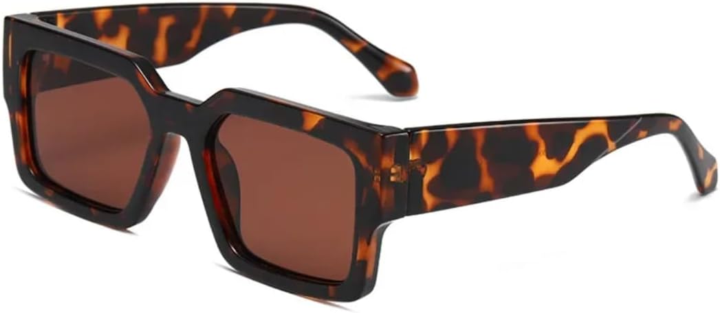 Классические винтажные солнцезащитные очки для женщин и мужчин, роскошные, популярные, в стиле панк, для активного отдыха, с защитой от УФ-излучения UV400 (цвет «леопардовый») TVTBBVV, Leopard Tea
Классические винтажные солнцезащитные очки для женщин и мужчин, роскошные, популярные, в стиле панк, для активного отдыха, с защитой от УФ-излучения UV400 (цвет «леопардовый») TVTBBVV, Leopard Tea