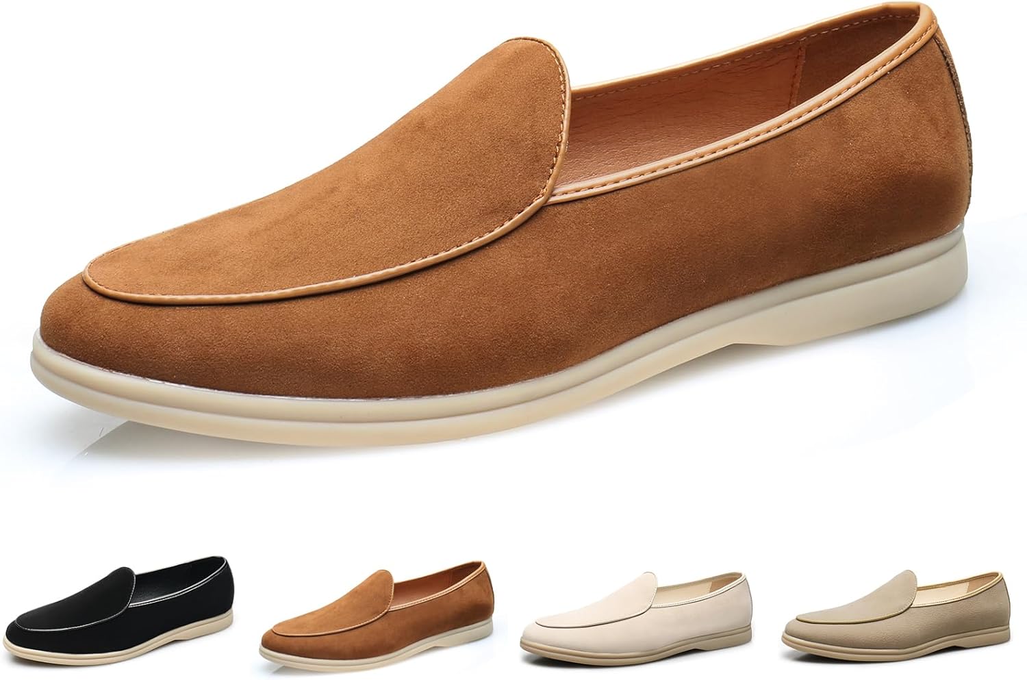 Мужские лоферы GLBDU из замши слипоны, кожаные, повседневные, модные мокасины, классические туфли в британском ретро-стиле, формальные туфли смокинг для выпускного, свадьбы и бизнеса, коричневый
Мужские лоферы GLBDU из замши слипоны, кожаные, повседневные, модные мокасины, классические туфли в британском ретро-стиле, формальные туфли смокинг для выпускного, свадьбы и бизнеса, коричневый