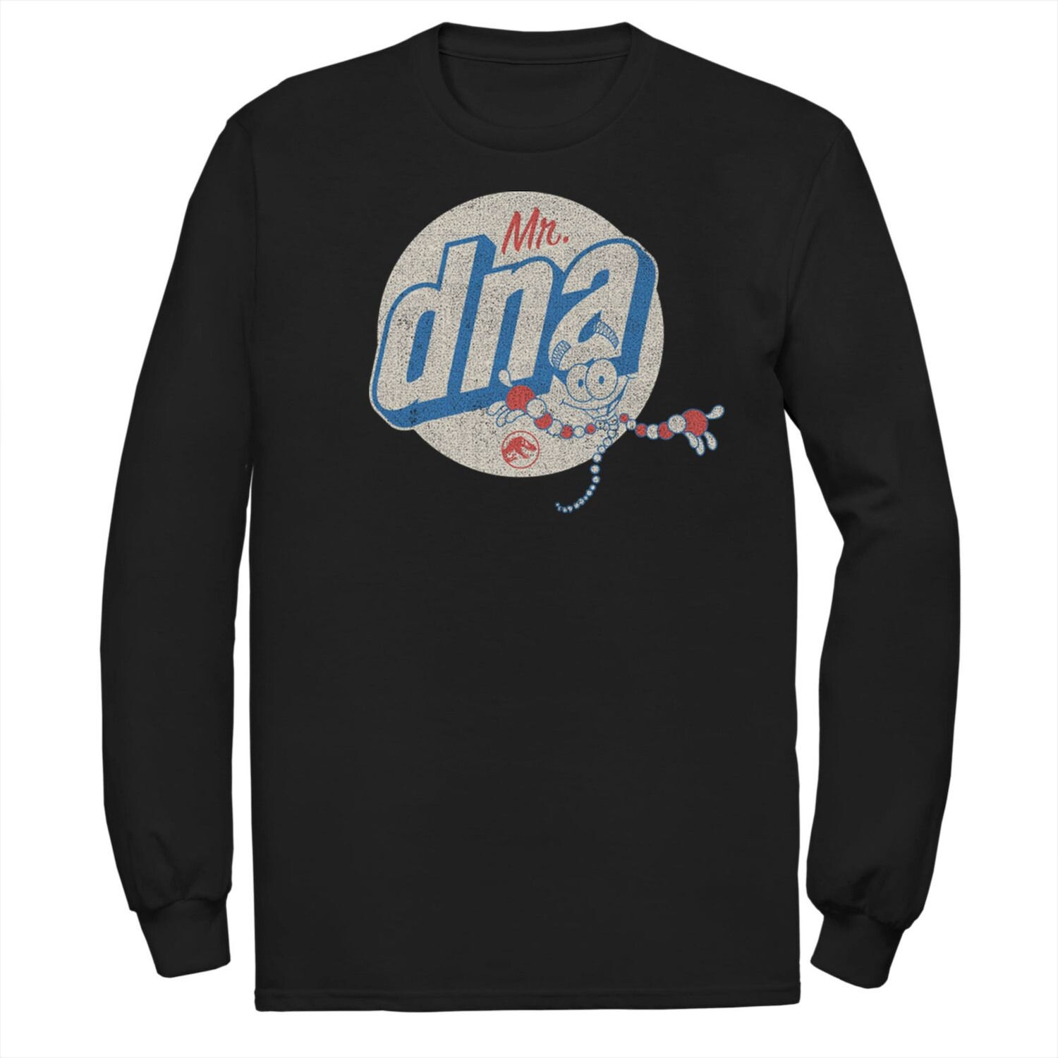 Мужская футболка Jurassic World Vintage Mr. DNA с логотипом Licensed Character, черный
Мужская футболка Jurassic World Vintage Mr. DNA с логотипом Licensed Character, черный