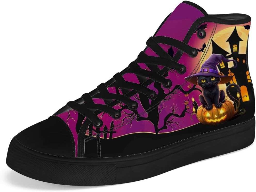 Мужские и женские высокие кеды на Хэллоуин chebing, высокие сникерсы на шнуровке, повседневная обувь, пурпурный
Мужские и женские высокие кеды на Хэллоуин chebing, высокие сникерсы на шнуровке, повседневная обувь, пурпурный
