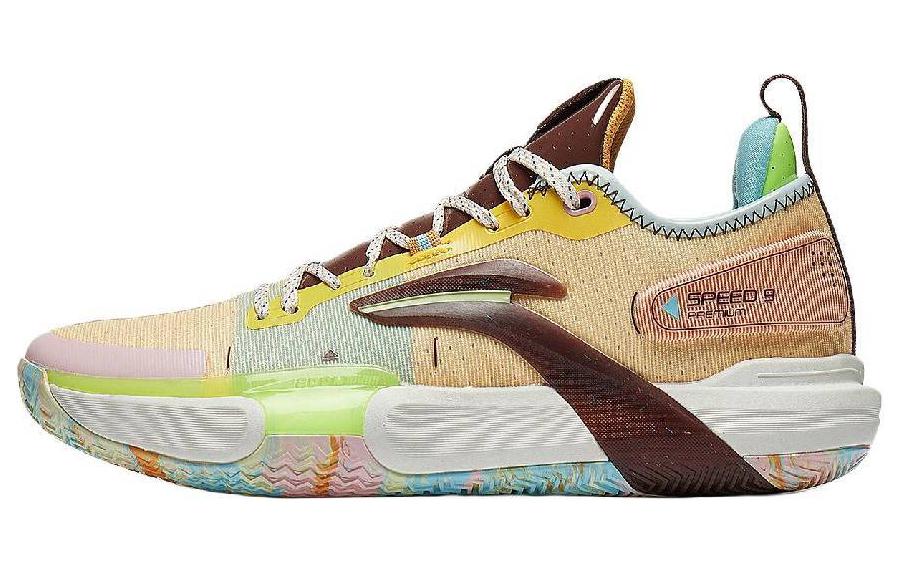 Лининг Speed 9 премиум с технологией BOOM износостойкие низкие баскетбольные кроссовки мужские желто-коричневые синие
Лининг Speed 9 премиум с технологией BOOM износостойкие низкие баскетбольные кроссовки мужские желто-коричневые синие