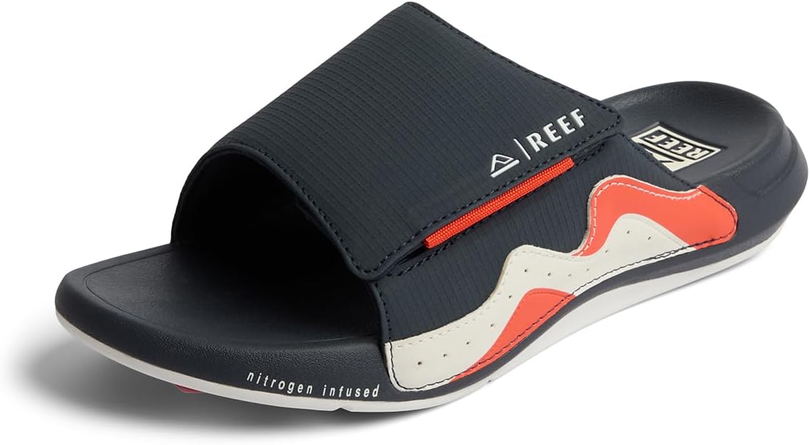 Мужские сандалии REEF Cruiser Slide, белый/синий/оранжевый/темно-синий
Мужские сандалии REEF Cruiser Slide, белый/синий/оранжевый/темно-синий