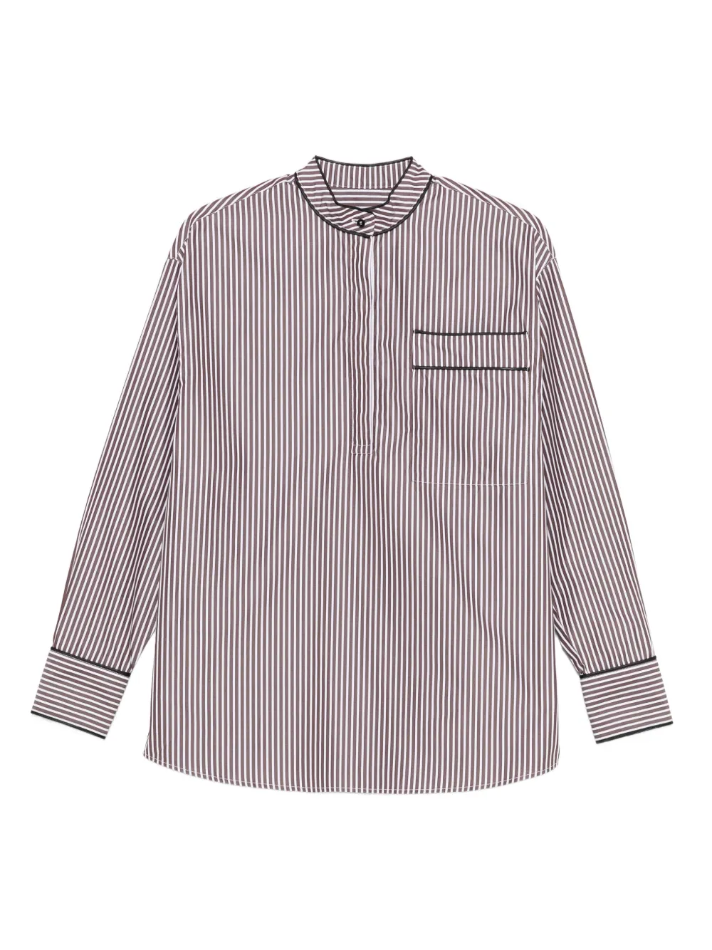 Блузка Verna в полоску LouLou de Saison, коричневый
Блузка Verna в полоску LouLou de Saison, коричневый