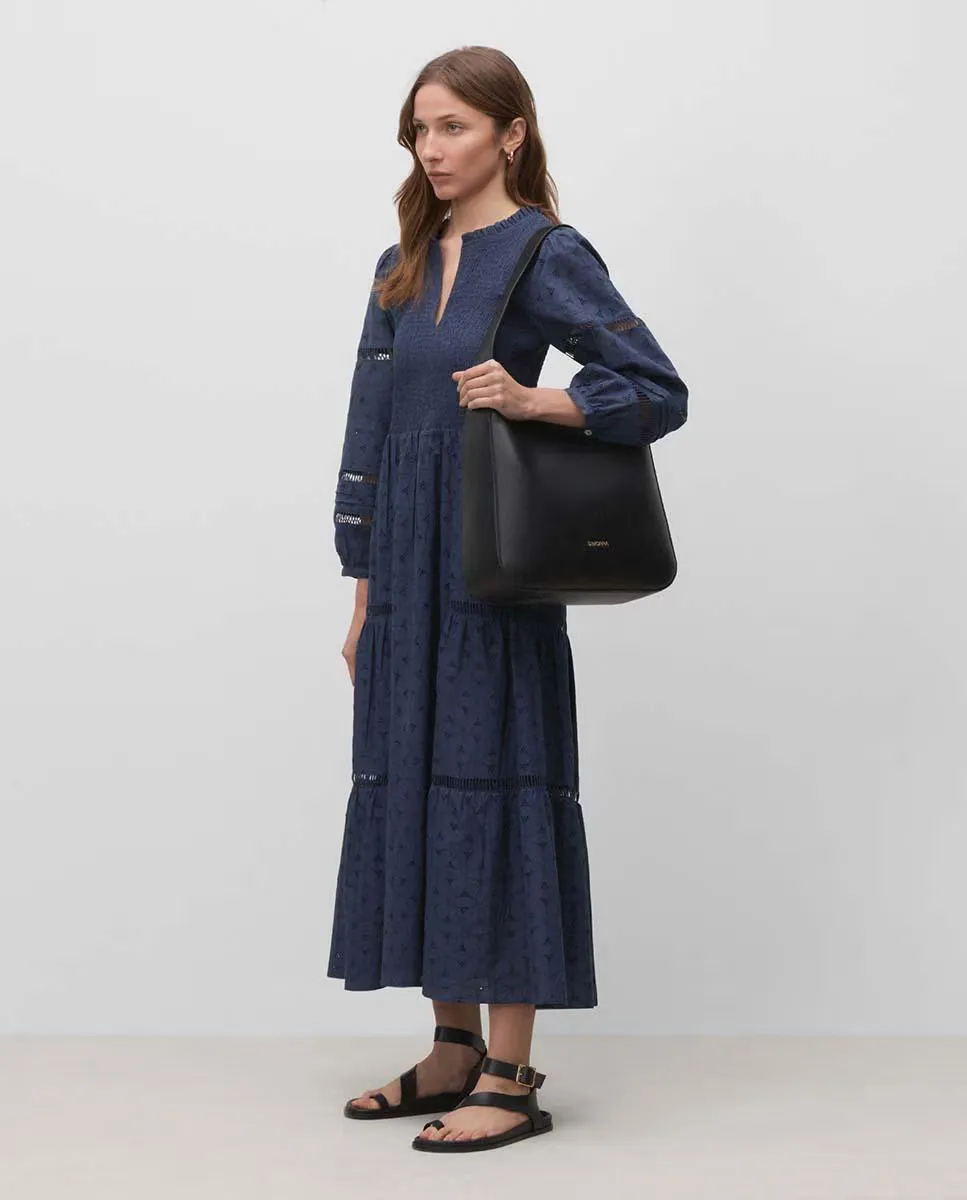 Вышитое хлопковое платье Simorra, темно-синий
Вышитое хлопковое платье Simorra, темно-синий