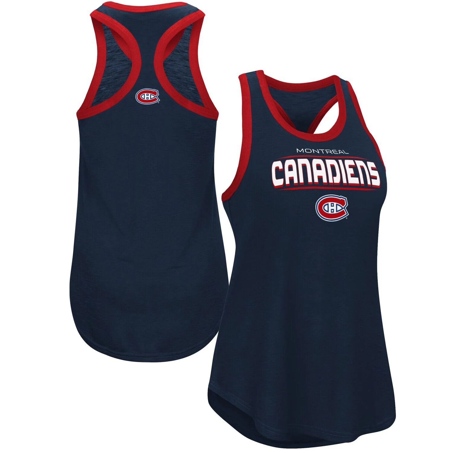 Женская майка G-III Sports от Carl Banks Navy Montreal Canadiens Showdown Slub Racerback G-III
Женская майка G-III Sports от Carl Banks Navy Montreal Canadiens Showdown Slub Racerback G-III