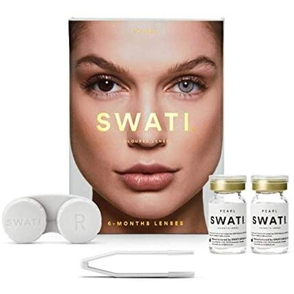 Контактные линзы SWATI Cosmetics жемчужно-серого цвета 0,0 диоптрий, базовая кривая 8,7 мм, диаметр 14,20 мм
Контактные линзы SWATI Cosmetics жемчужно-серого цвета 0,0 диоптрий, базовая кривая 8,7 мм, диаметр 14,20 мм