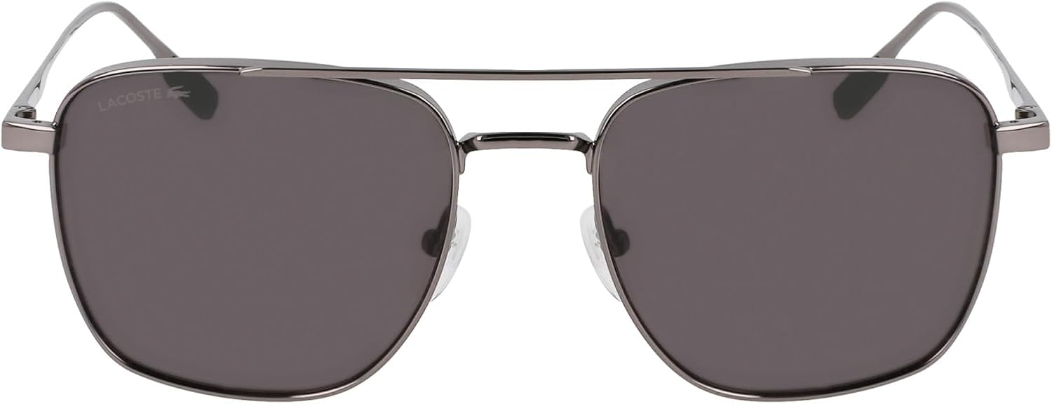 Lacoste мужские солнцезащитные очки, Shiny Gunmetal
Lacoste мужские солнцезащитные очки, Shiny Gunmetal