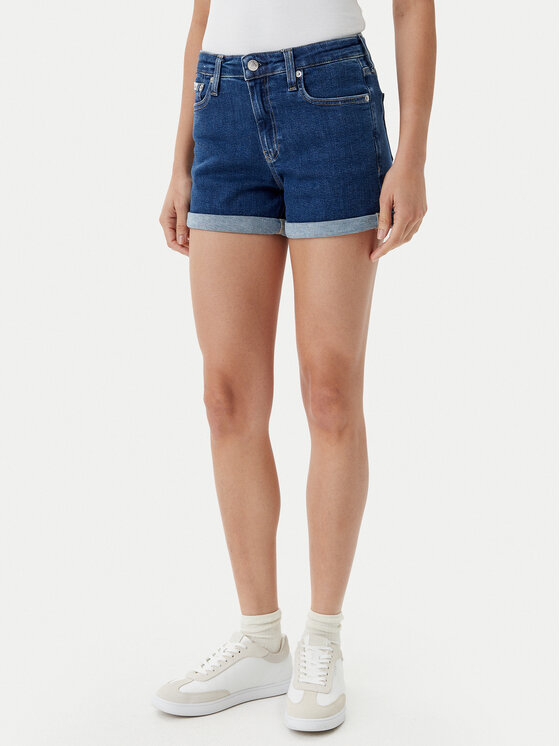 Джинсовые шорты обычного кроя J20J225160 Calvin Klein Jeans, синий 
Джинсовые шорты обычного кроя J20J225160 Calvin Klein Jeans, синий