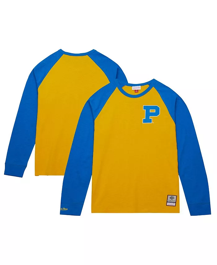 Мужская футболка с длинным рукавом "Legendary Slub Raglan" Gold Pitt Panthers Mitchell & Ness
Мужская футболка с длинным рукавом "Legendary Slub Raglan" Gold Pitt Panthers Mitchell & Ness