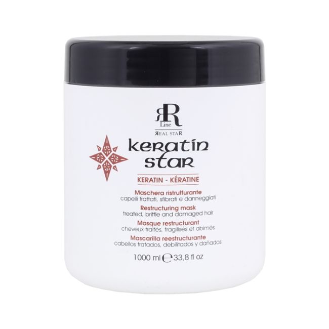 Линия кератиновая маска для волос Star RR, 1000 мл
Линия кератиновая маска для волос Star RR, 1000 мл