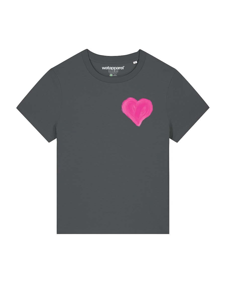 Рубашка Watapparel Pink Heart, антрацит
Рубашка Watapparel Pink Heart, антрацит