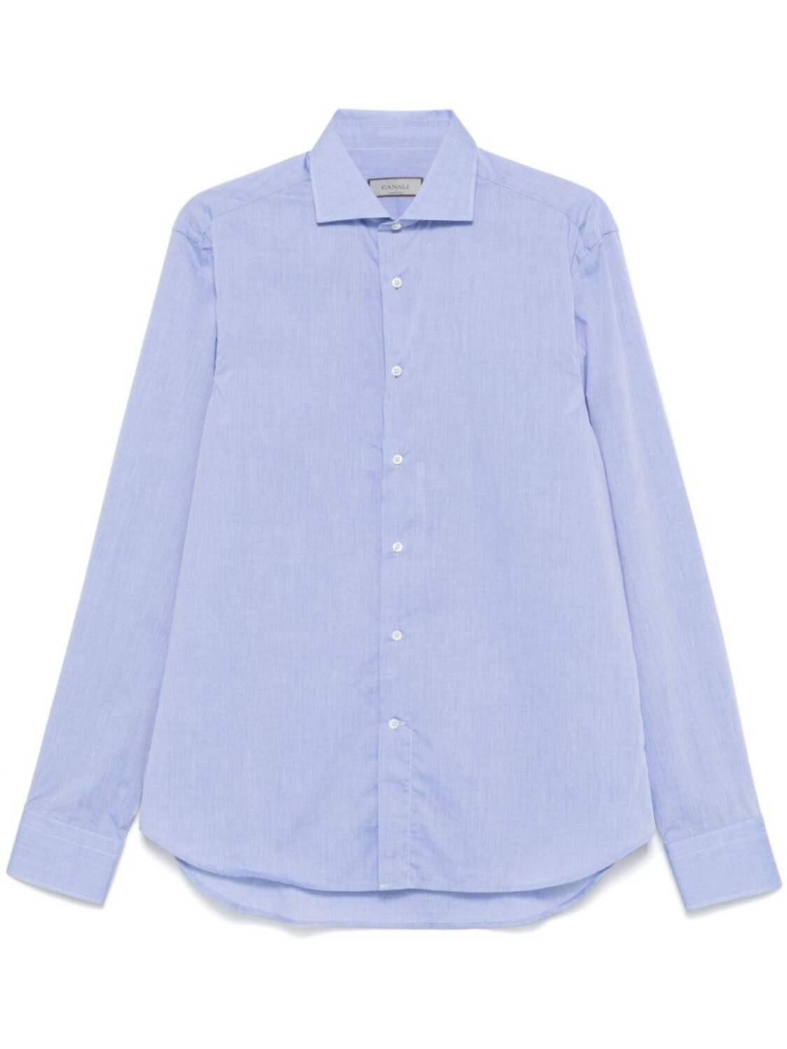 Меланжевая рубашка Canali, синий
Меланжевая рубашка Canali, синий