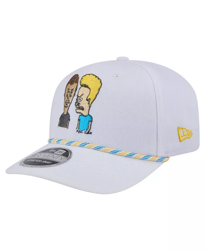Мужская белая регулируемая кепка Beavis and Butt-Head Rope 9SEVENTY с эластичной застежкой New Era
Мужская белая регулируемая кепка Beavis and Butt-Head Rope 9SEVENTY с эластичной застежкой New Era