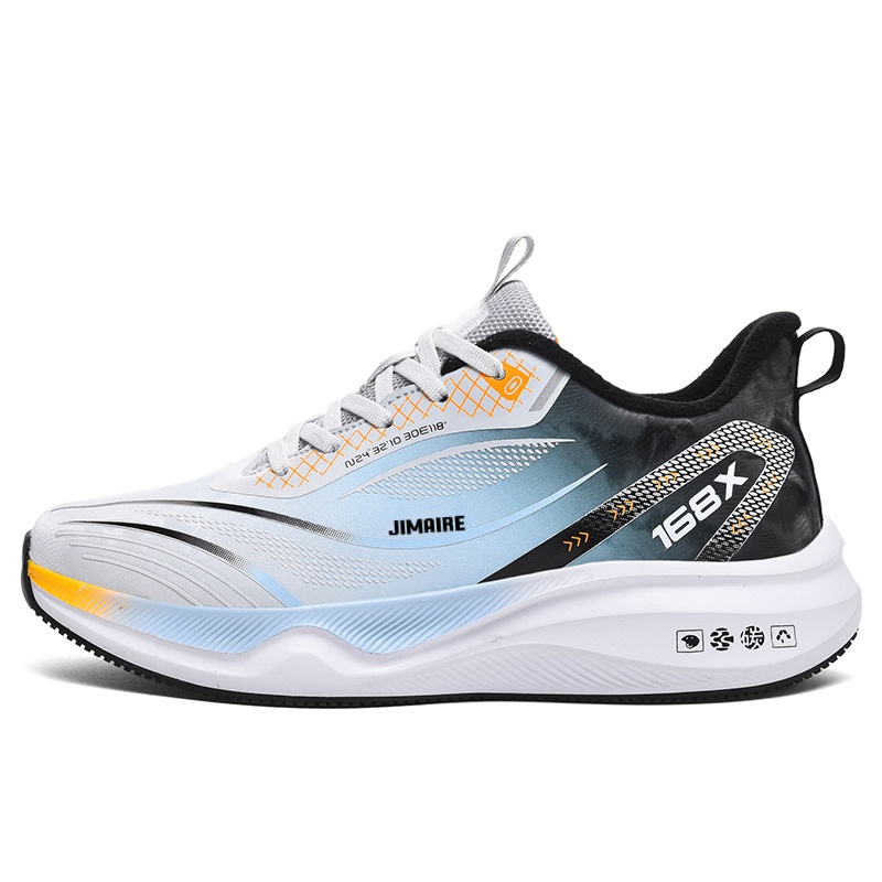 King Jinmai Мужские повседневные легкие кроссовки на низком ходу с амортизацией и противоскользящей подошвой, светло-серые, для весны и осени, цвет Light Gray Spring Fall
King Jinmai Мужские повседневные легкие кроссовки на низком ходу с амортизацией и противоскользящей подошвой, светло-серые, для весны и осени, цвет Light Gray Spring Fall