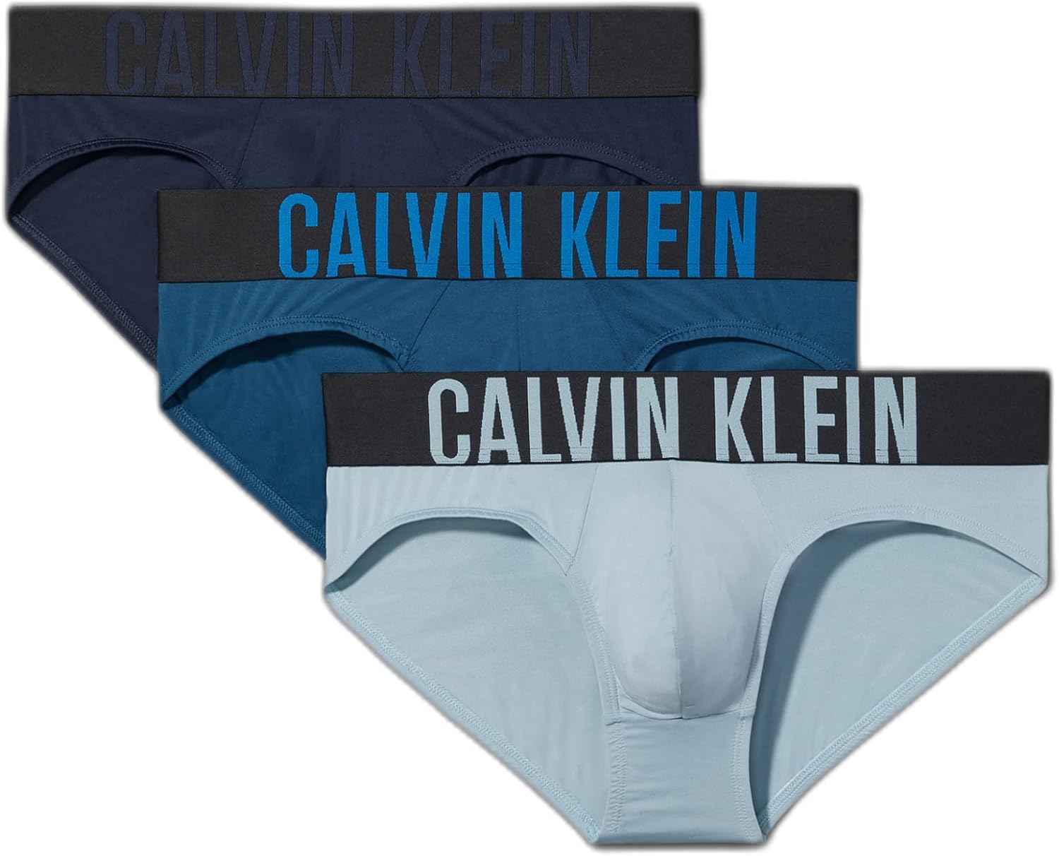 Комплект из 3 трусов-брифов Calvin Klein Mens Intense Power Hip, Shoreline, Poseidon, Arona
Комплект из 3 трусов-брифов Calvin Klein Mens Intense Power Hip, Shoreline, Poseidon, Arona