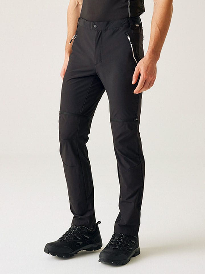 Функциональные брюки на молнии "Mountain ZOT" черного цвета Regatta
Функциональные брюки на молнии "Mountain ZOT" черного цвета Regatta