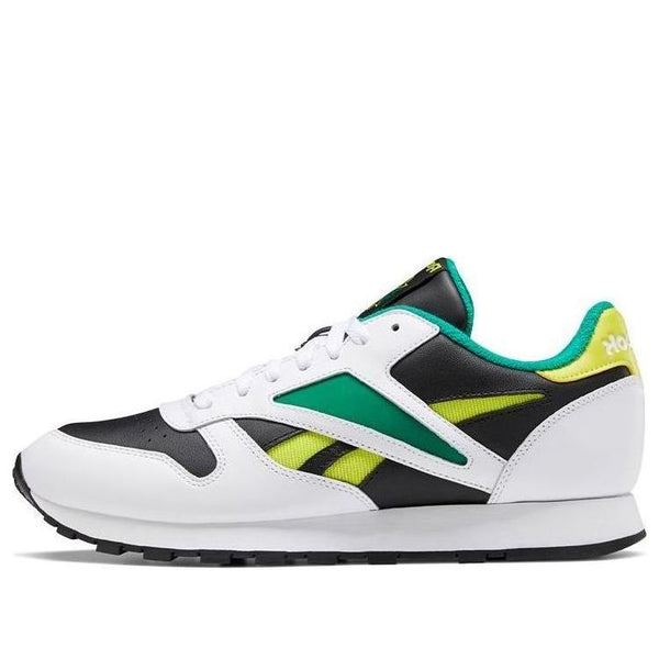 Кроссовки classic leather mark 'black hero yellow' Reebok, черный
Кроссовки classic leather mark 'black hero yellow' Reebok, черный