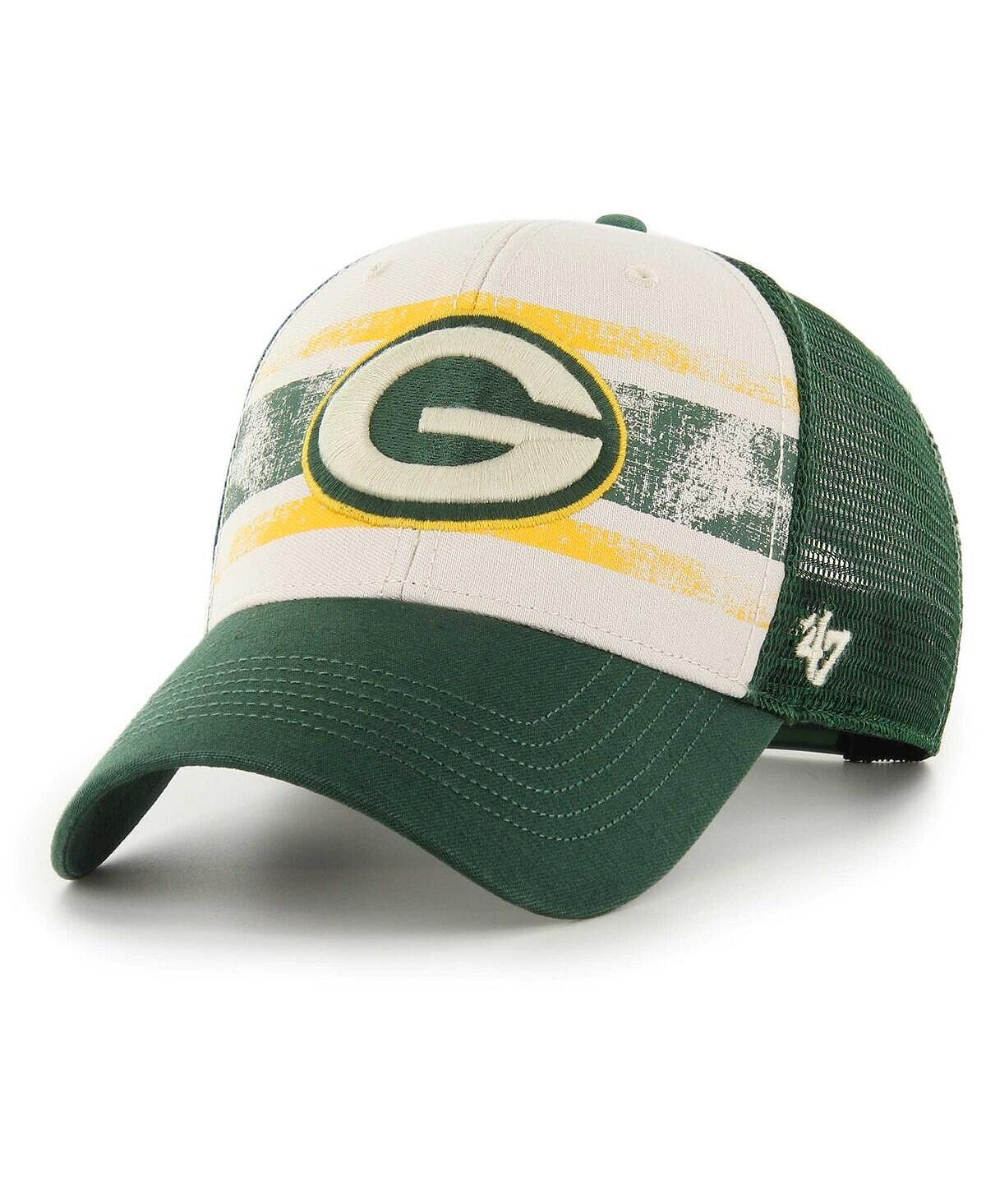 Мужская кремовая регулируемая кепка Green Bay Packers Breakout MVP Trucker '47 Brand
Мужская кремовая регулируемая кепка Green Bay Packers Breakout MVP Trucker '47 Brand