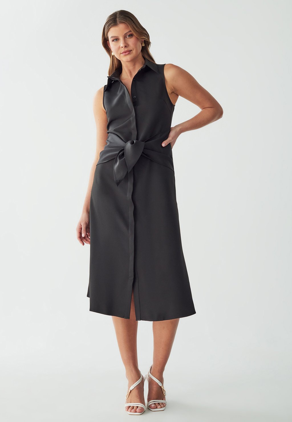 Платье-рубашка RAYA WILLA, черный
Платье-рубашка RAYA WILLA, черный