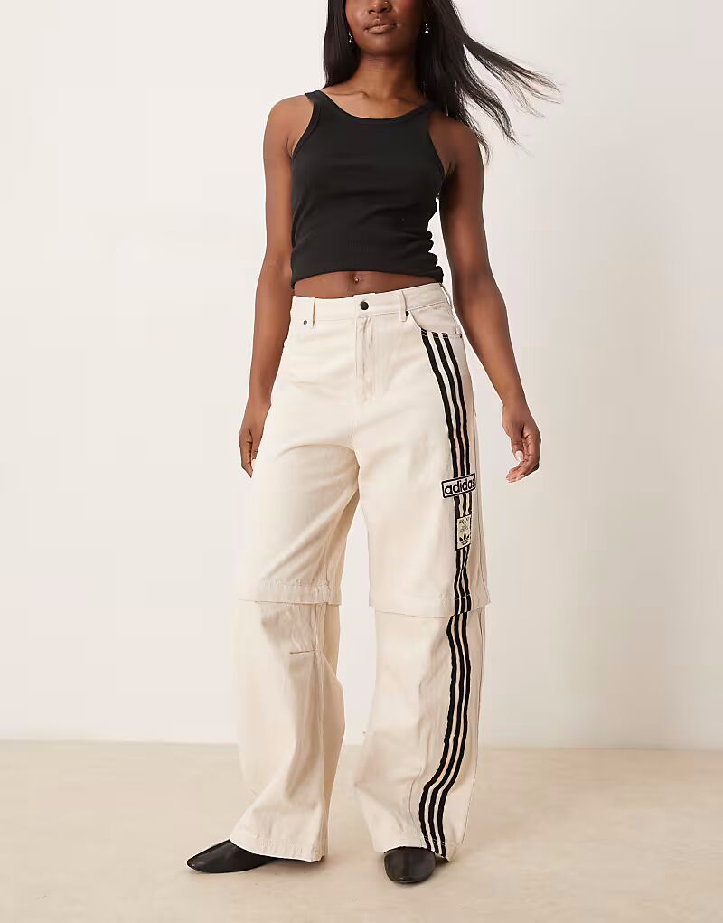 Джинсы Adidas Originals adibreak кремово-белого цвета
Джинсы Adidas Originals adibreak кремово-белого цвета