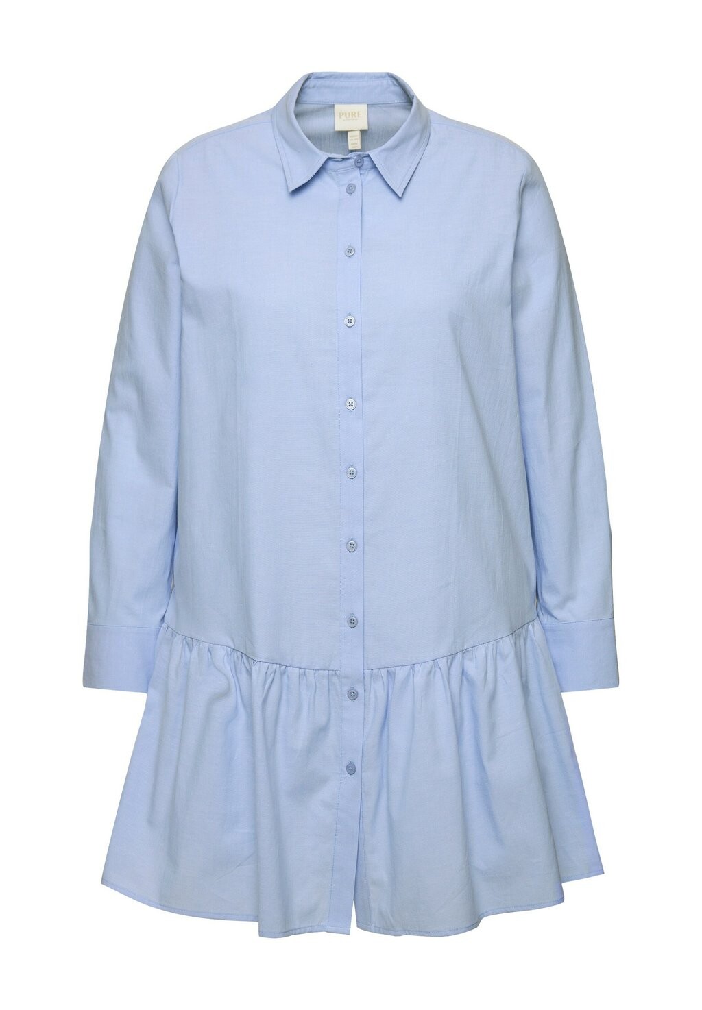 Блузка на пуговицах FLOUNCE Ulla Popken, светло-голубой
Блузка на пуговицах FLOUNCE Ulla Popken, светло-голубой