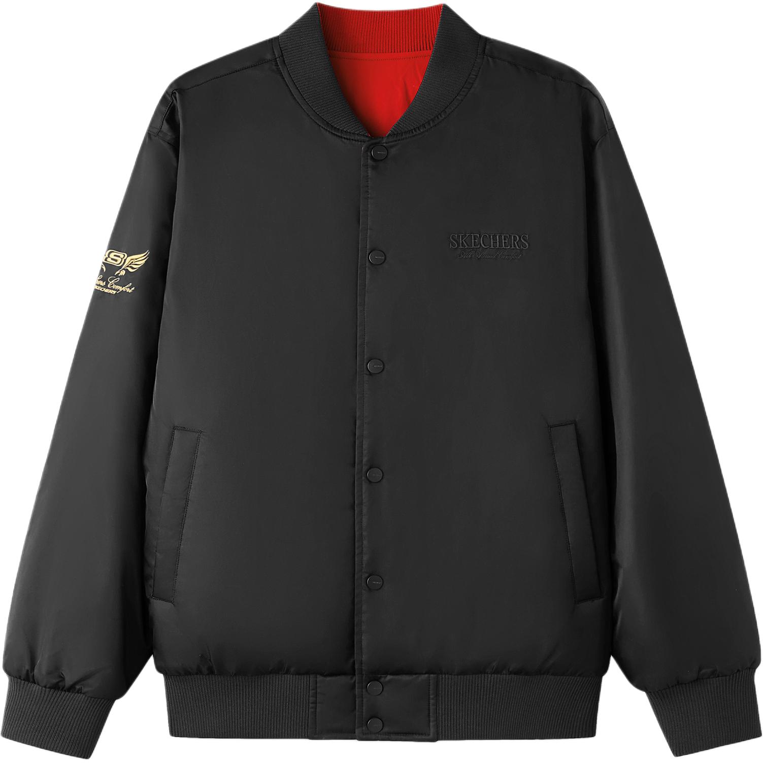 Бейсбольная куртка унисекс Skechers, carbon черный+красный/0018
Бейсбольная куртка унисекс Skechers, carbon черный+красный/0018