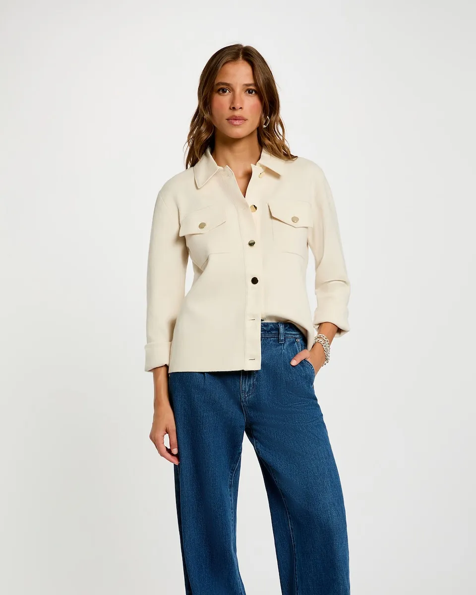 Женский короткий свитер с высоким воротником Morgan, бежевый
Женский короткий свитер с высоким воротником Morgan, бежевый