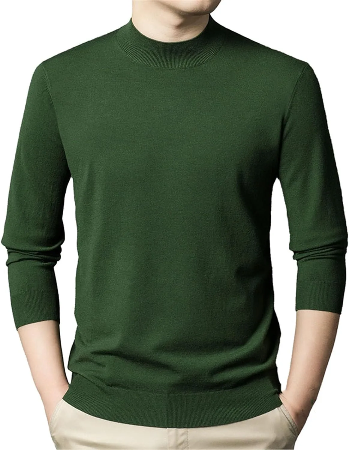 Осенне-зимний свитер с длинным рукавом и полувысоким воротником CXLCZNKG
Осенне-зимний свитер с длинным рукавом и полувысоким воротником CXLCZNKG