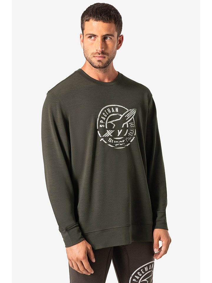 Super.natural Толстовка «Space260 Crew» цвета хаки
Super.natural Толстовка «Space260 Crew» цвета хаки