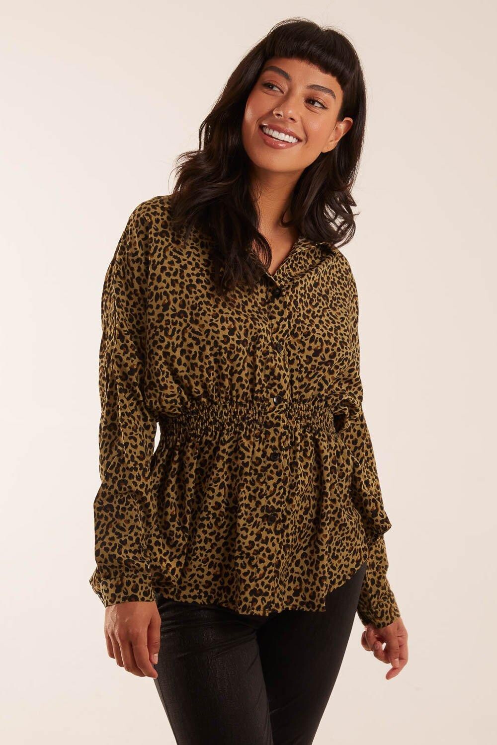 Рубашка с присборенными краями «летучая мышь» Blue Vanilla, хаки
Рубашка с присборенными краями «летучая мышь» Blue Vanilla, хаки