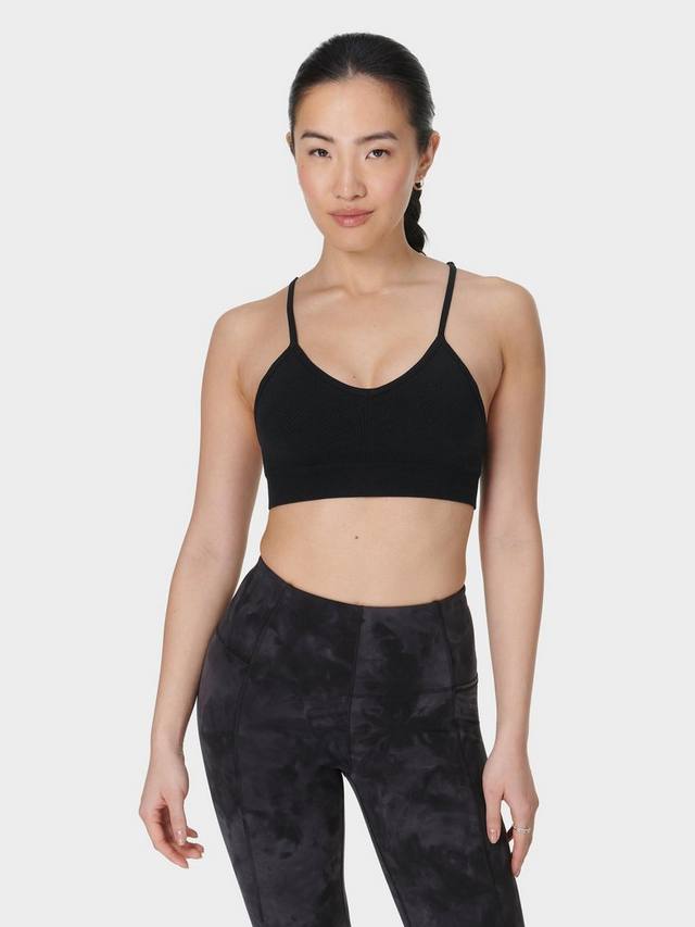 Мягкий ребристый спортивный бра Sweaty Betty, Black
Мягкий ребристый спортивный бра Sweaty Betty, Black