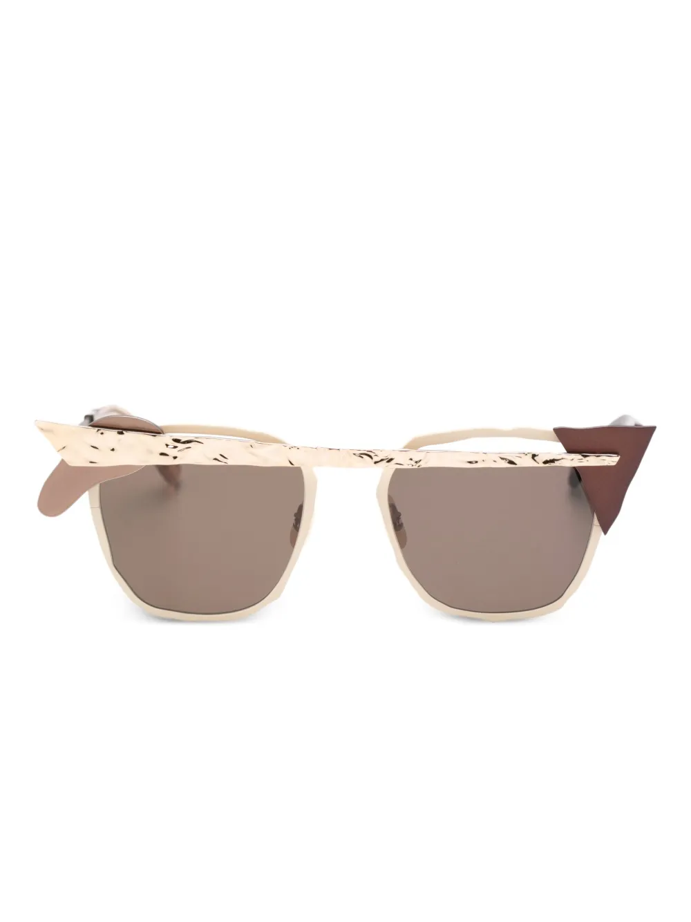 Солнцезащитные очки в квадратной оправе Masahiromaruyama, коричневый
Солнцезащитные очки в квадратной оправе Masahiromaruyama, коричневый