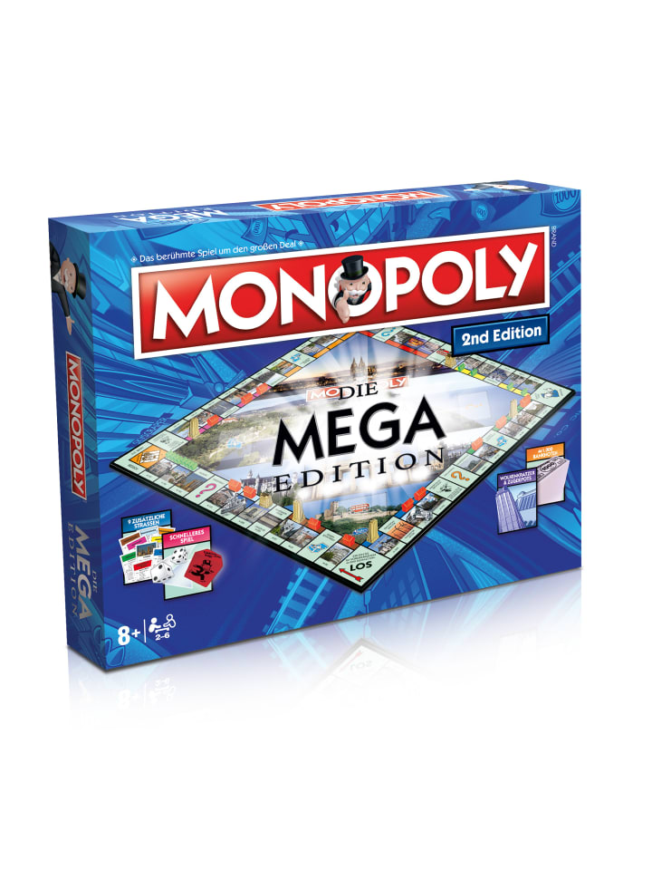 Настольная игра Monopoly Mega 2nd Edition, красочное издание
Настольная игра Monopoly Mega 2nd Edition, красочное издание