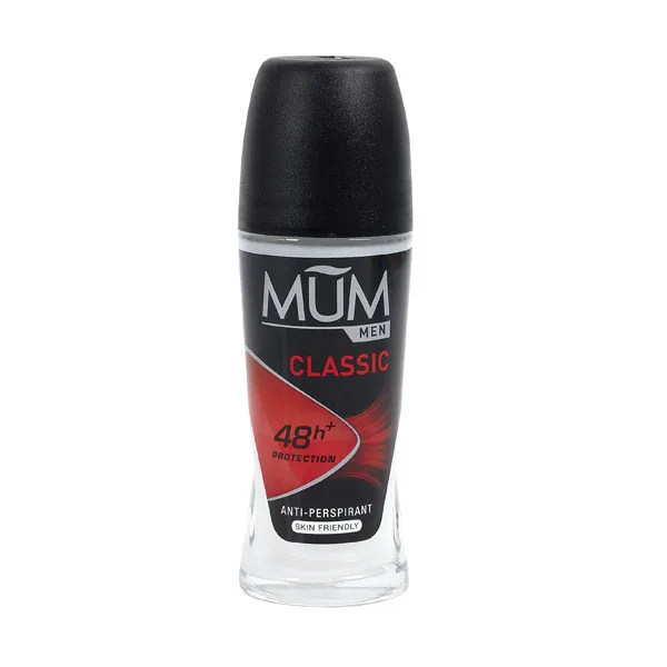 Шариковый дезодорант-антиперспирант 48 часов Men Classic Mum, 50 ml
Шариковый дезодорант-антиперспирант 48 часов Men Classic Mum, 50 ml