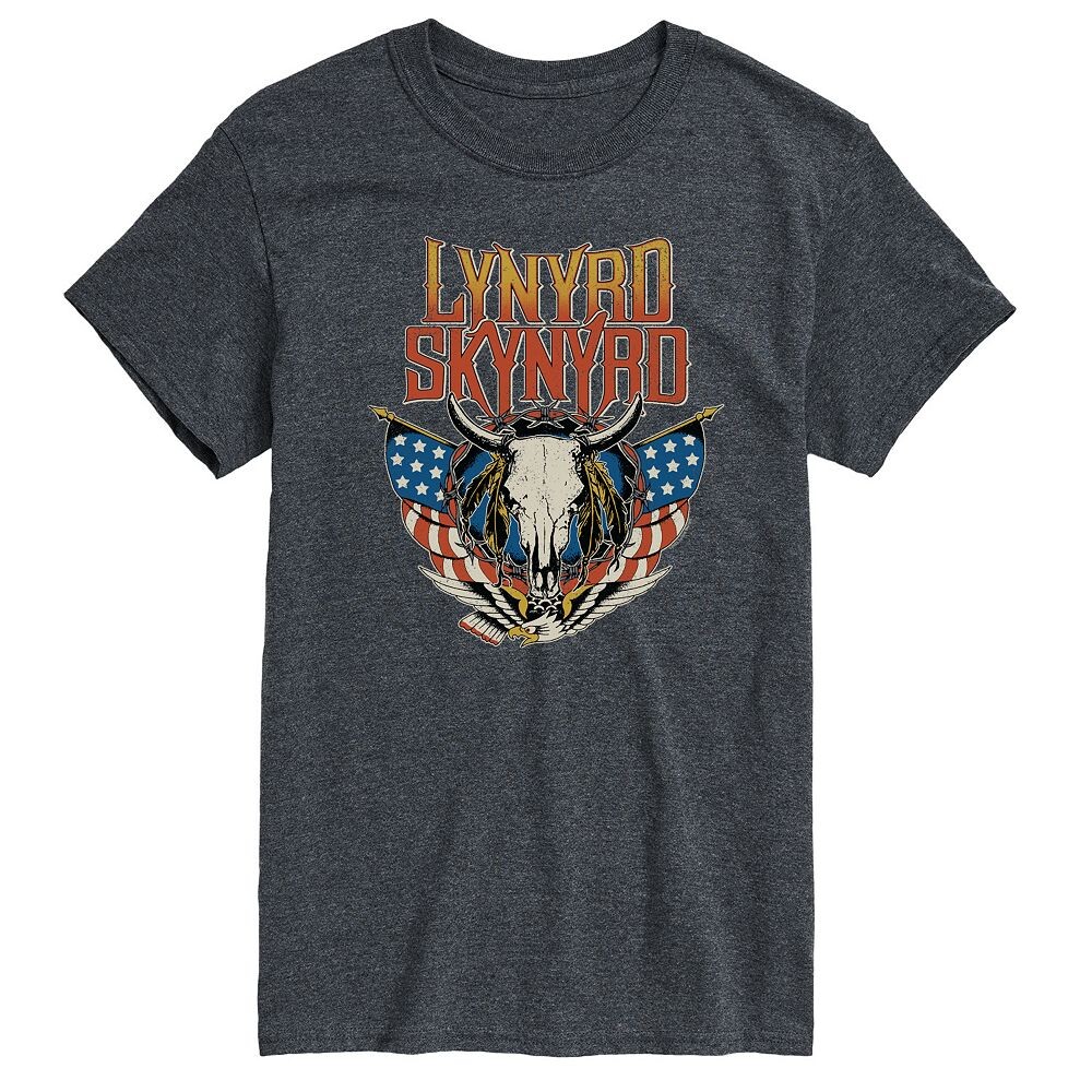 Мужская футболка Lynyrd Skynyrd с рисунком черепа Licensed Character, цвет Heather Charcoal
Мужская футболка Lynyrd Skynyrd с рисунком черепа Licensed Character, цвет Heather Charcoal