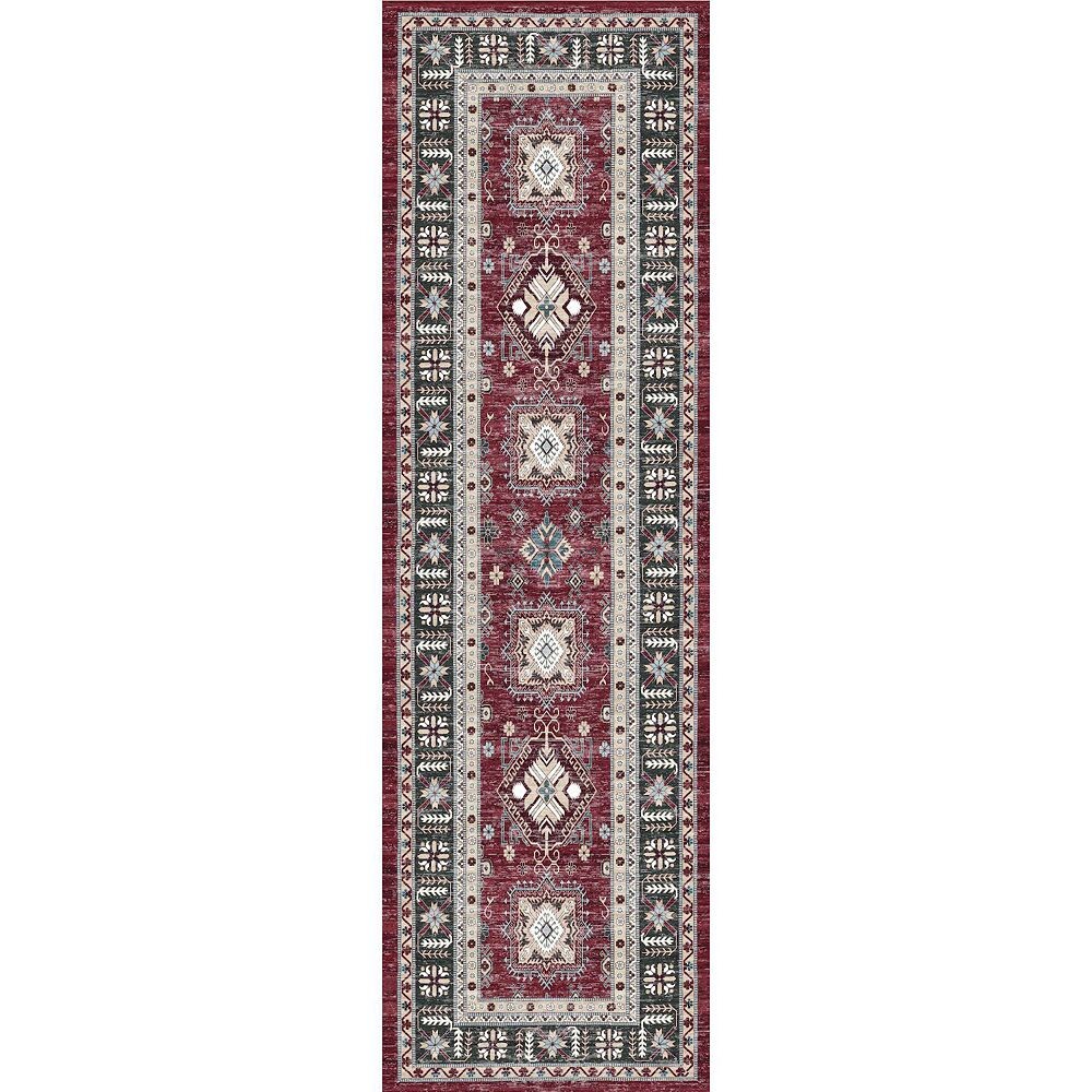 Nourison Fulton Vintage Medallion Нескользящий коврик плоской плетения для дома RugMarketPlace, красный
Nourison Fulton Vintage Medallion Нескользящий коврик плоской плетения для дома RugMarketPlace, красный