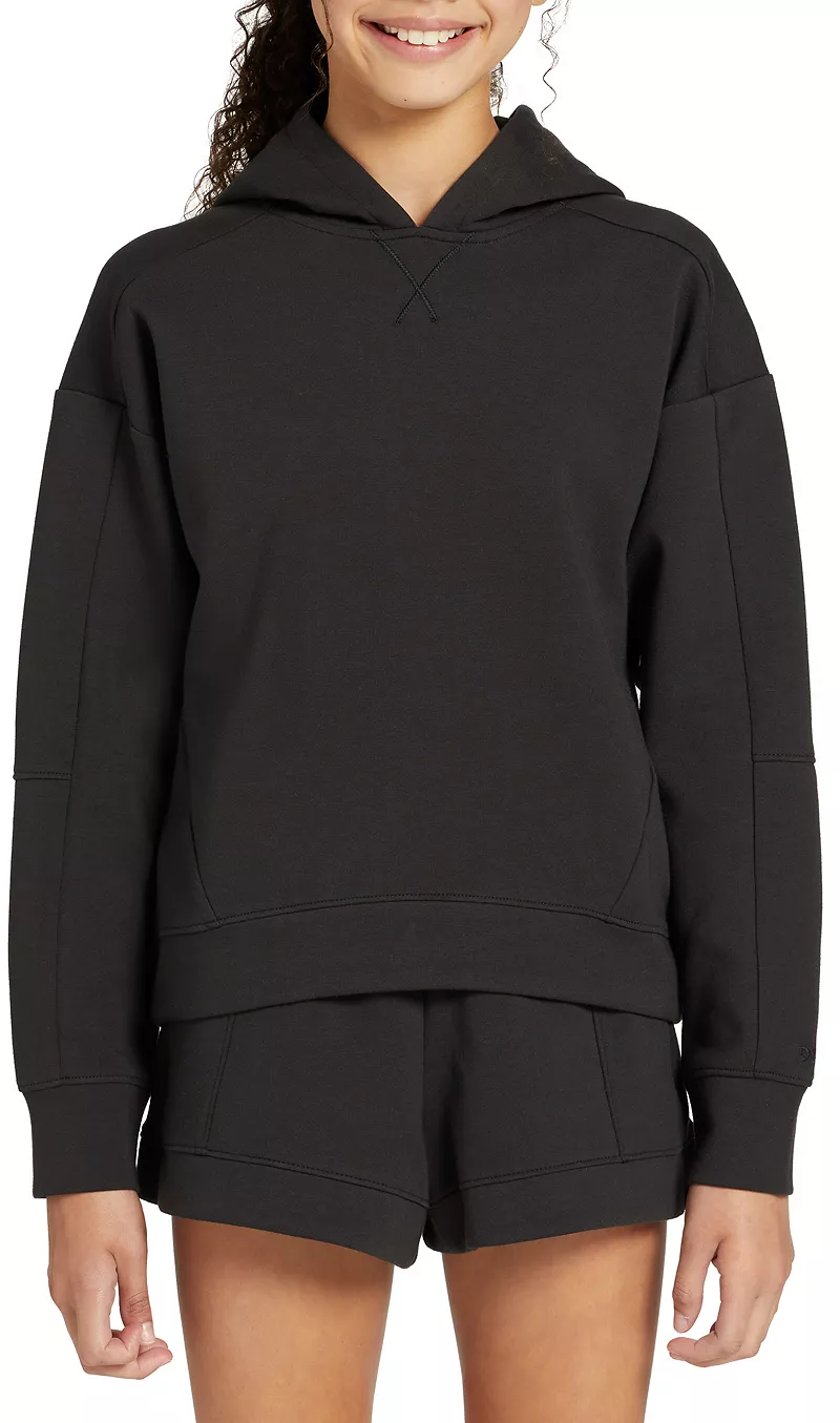 Спортивная флисовая толстовка DSG для девочек, черный 
Спортивная флисовая толстовка DSG для девочек, черный