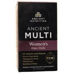 Ancient Nutrition Ancient Multi - Женский ежедневный мультивитамин 30 капсул
Ancient Nutrition Ancient Multi - Женский ежедневный мультивитамин 30 капсул