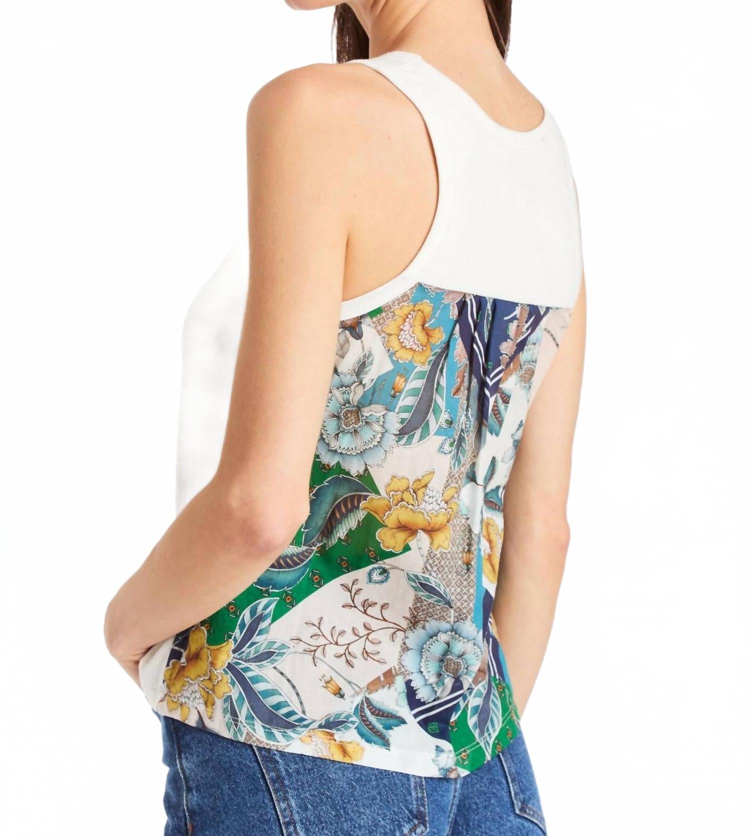 Женский топ Nian в цвете келли/белый DREW
Женский топ Nian в цвете келли/белый DREW