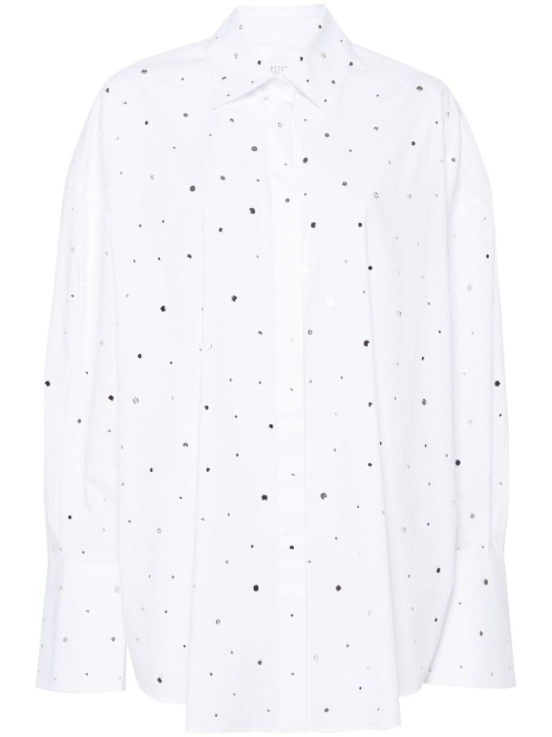 Giuseppe Di Morabito поплиновая рубашка со стразами, белый
Giuseppe Di Morabito поплиновая рубашка со стразами, белый