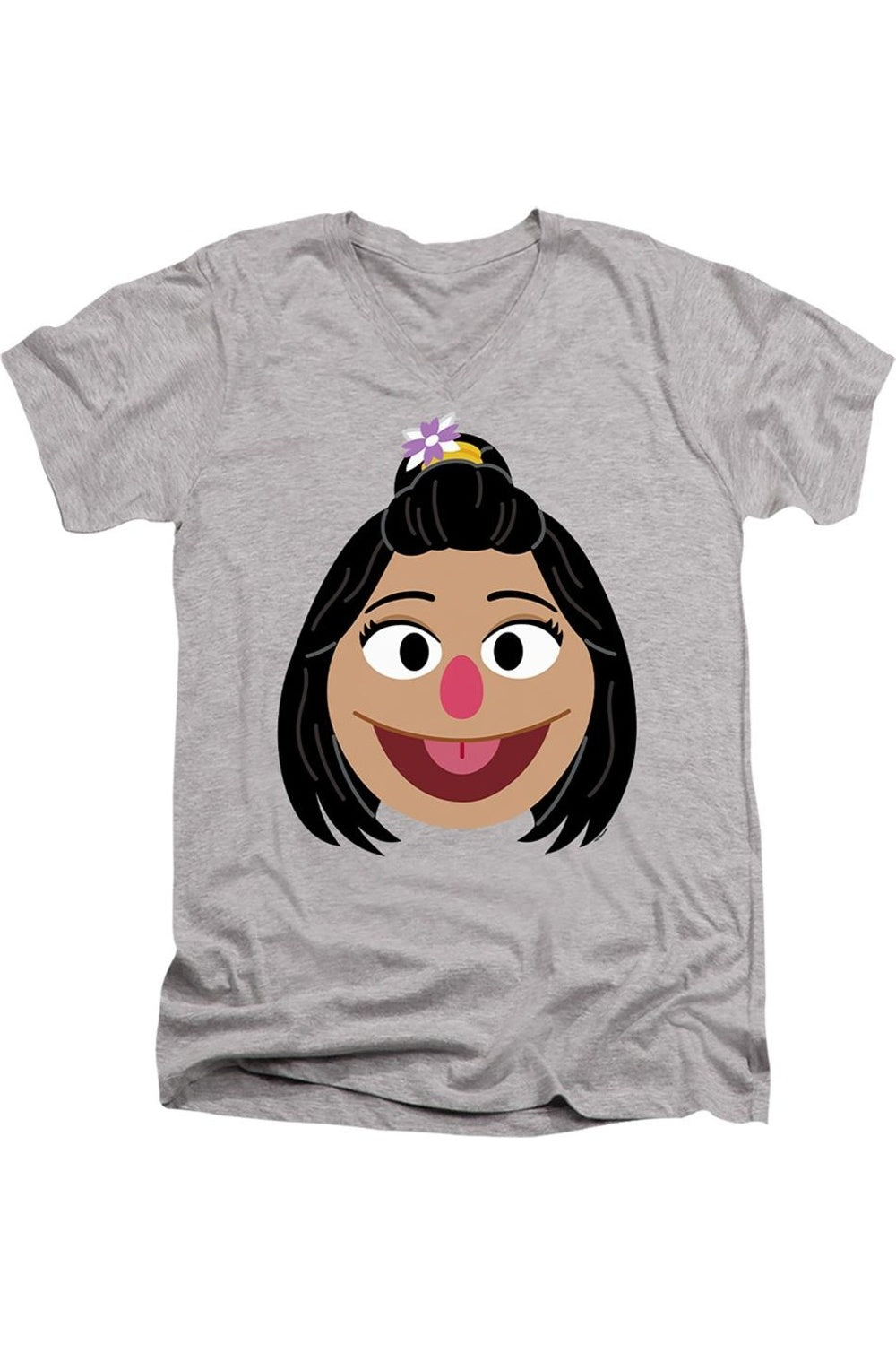 Футболка с коротким рукавом и V-образным вырезом для взрослых с изображением Джи Ён «Улица Сезам» из хлопка премиум-класса Gildan, цвет athletic heather
Футболка с коротким рукавом и V-образным вырезом для взрослых с изображением Джи Ён «Улица Сезам» из хлопка премиум-класса Gildan, цвет athletic heather