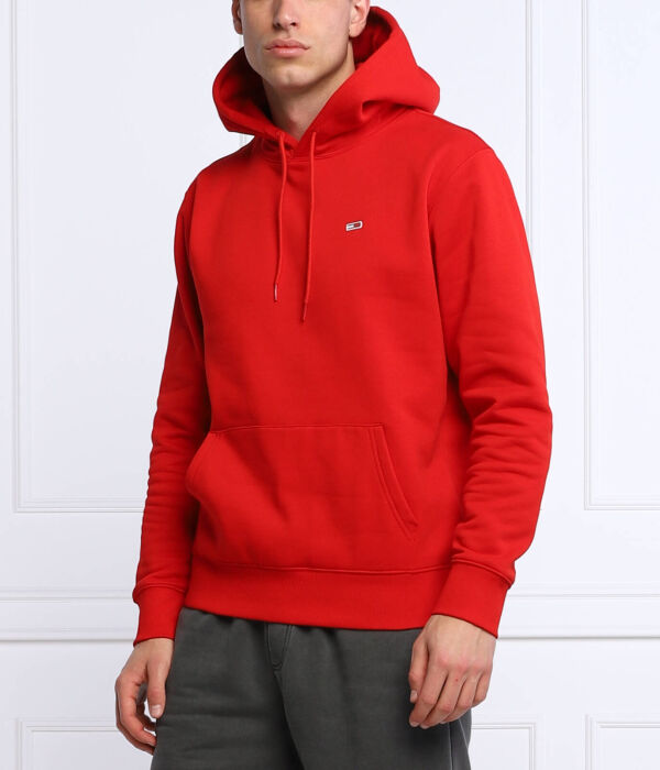 Толстовка Tommy Jeans Regular Fit, красный 
Толстовка Tommy Jeans Regular Fit, красный