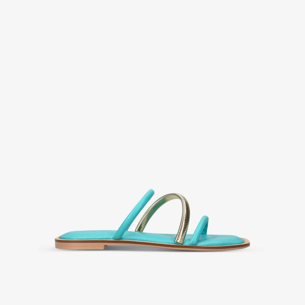 Сандалии Roma из искусственной кожи с асимметричными ремешками Carvela, бирюзовый
Сандалии Roma из искусственной кожи с асимметричными ремешками Carvela, бирюзовый