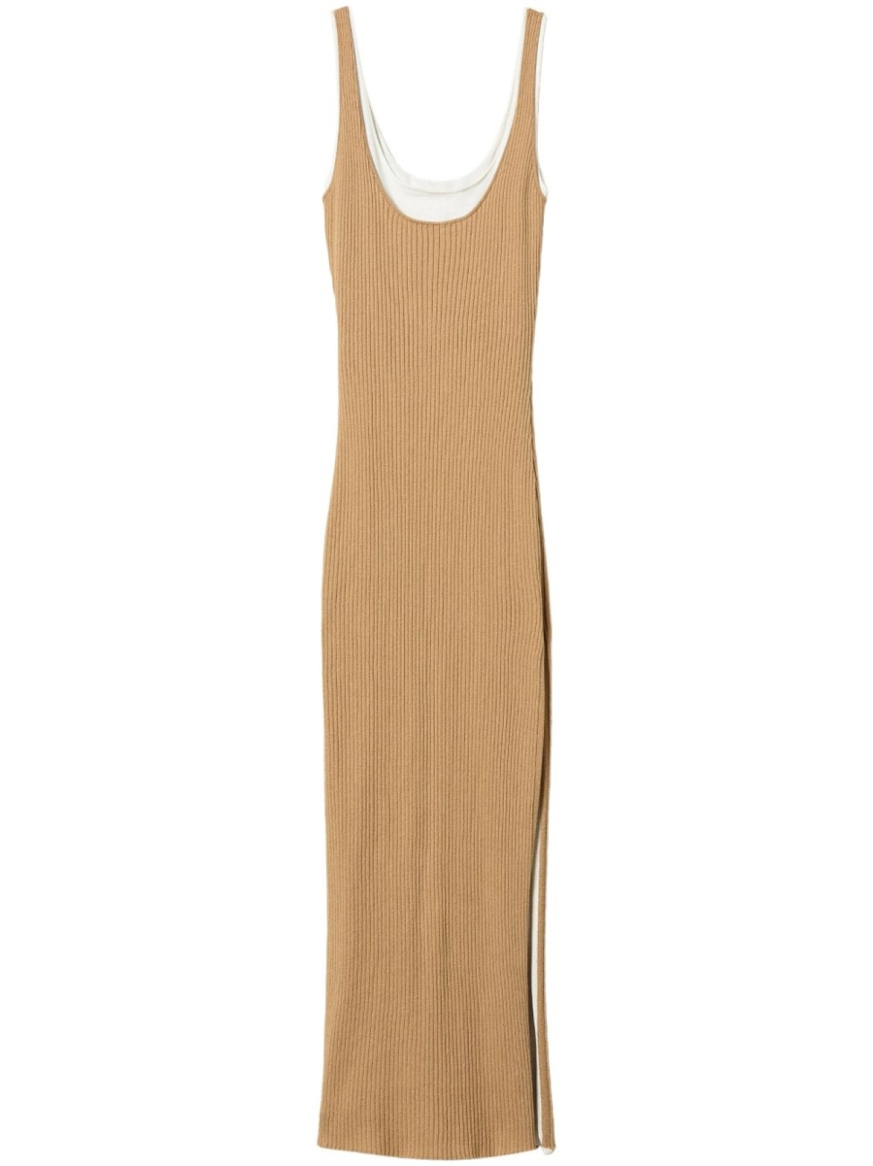 TWINSET трикотажное платье с эффектом тромплей, нейтральный цвет
TWINSET трикотажное платье с эффектом тромплей, нейтральный цвет