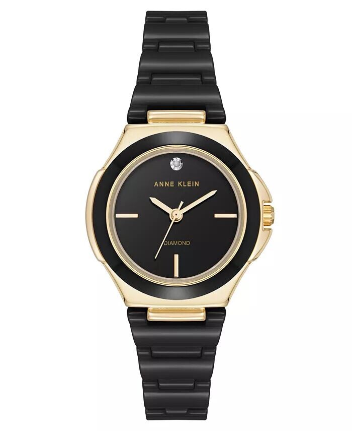 Женские кварцевые черные керамические часы-браслет, 30 мм Anne Klein, мультиколор
Женские кварцевые черные керамические часы-браслет, 30 мм Anne Klein, мультиколор
