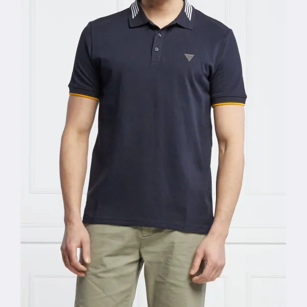 Рубашка поло стандартного кроя Guess, синий
Рубашка поло стандартного кроя Guess, синий